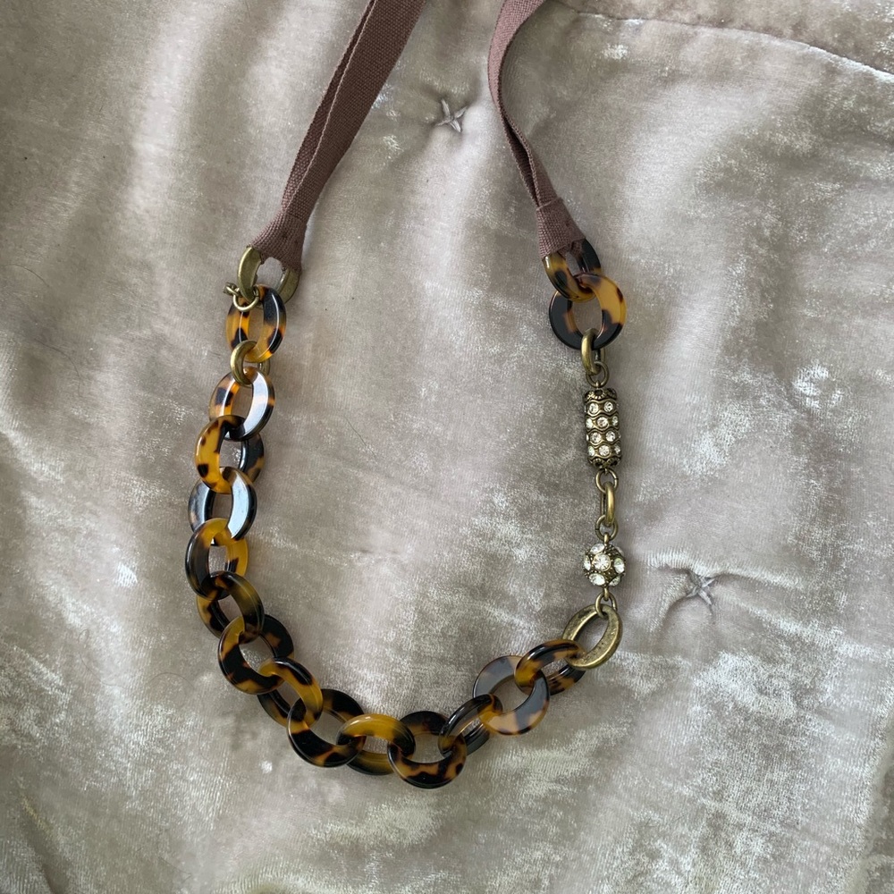 Tortoise shell necklace